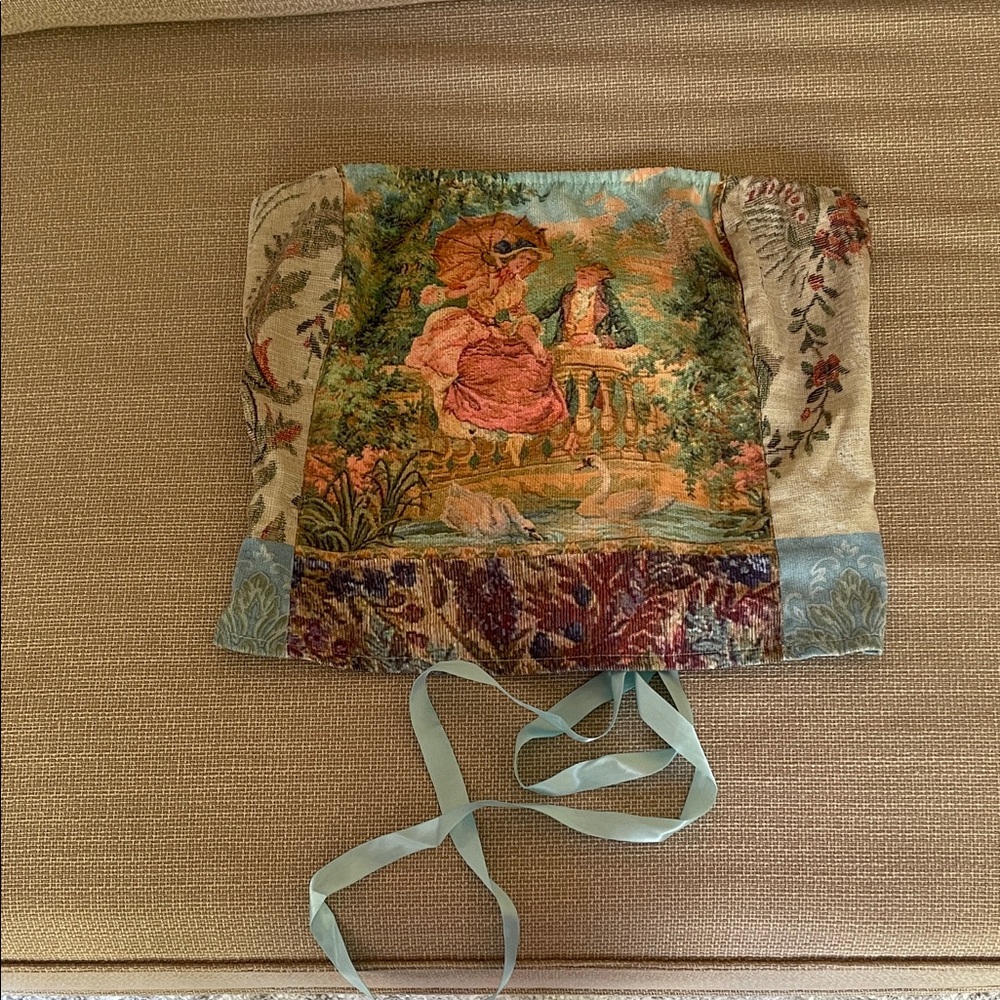 Studio M Multicolor Tapestry Crop Top